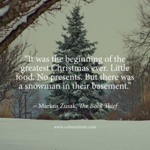 quotes quote of the day from markus zusak s the book thief on december ...