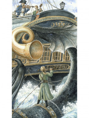 Temeraire/Aubrey-Maturin crossover, me hearties.More of the same ...