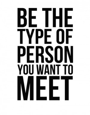 Download: Be The Type Person Quote | Gourmet Info black background ...