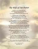 Inspirational Christian Poetry - Poems - The Wife Of Our Pastor