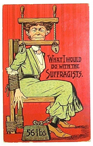 12 Cruel Anti-Suffragette Cartoons