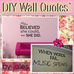diy tumblr off the wall quotes