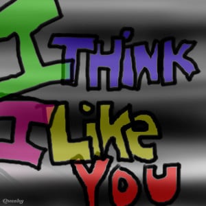 think i like you → variate