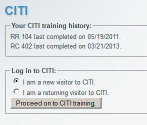 citi website through the university of texas at austin portal https