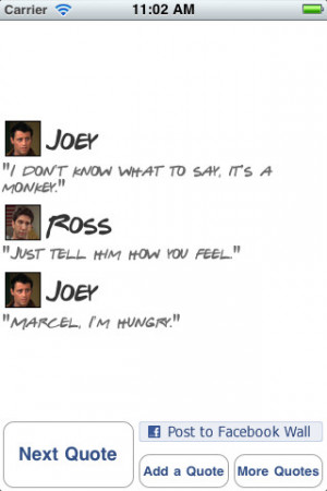 Funny Friends Quotes Entertainment iPhone & iPod Touch App Review ...