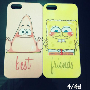 Cute patrick and spongebob best friends case by shopsatisfaction