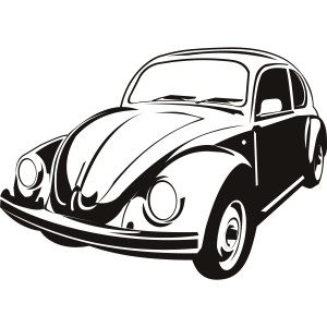 Vw Beetle Cars Transport Wall Art Sticker Wall Decal Transfers