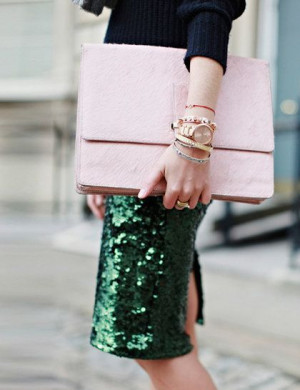 and emerald sequinsEmerald Green, Sequins Skirts, Emeralds Green, Pink ...