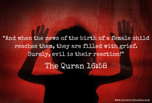 77 The Quran 16:58 (Surah an-Nahl) | Quranic Quotes