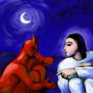 Very important to note is what happened when Jesus rebuked the devil's ...