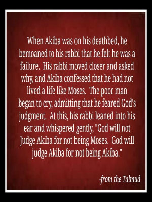 Akiba - from the Talmud