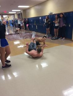 16. IMPROMPTU SLIP ‘N SLIDE, and the senior who did it with socks on ...