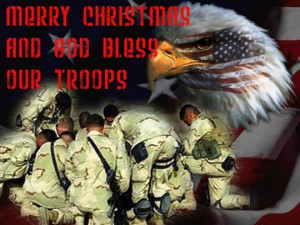 ... we can send Christmas/Hannukah/holiday greeting cards to the troops