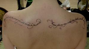 of popular tattoo quotes and images. Choose an inspiring quote ...