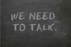Video: We Need To Talk…
