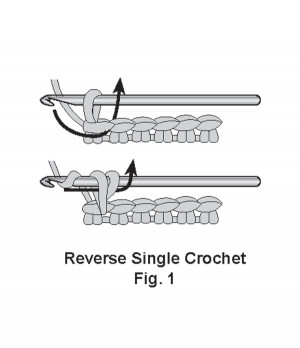 crochet stitch is typically used as an edging on crocheted or knitted ...
