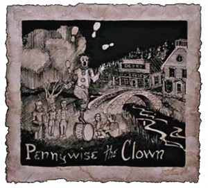 IT pennywise the clown picture replica Image