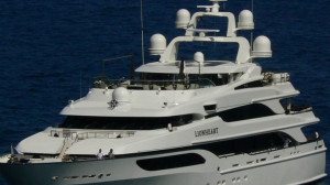 Lionheart yacht at the Monaco port