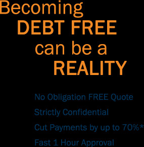 Becoming debt free can be a reality - No Obligation FREE Quote ...