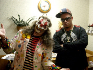 Honky the Clown and Paul Wall (Me)
