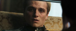 ... Mockingjay Part 1, giving us another heartbreaking look at Peeta