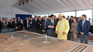 Moroccan King Mohammed VI attends the official launch of the ...