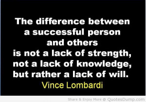Vince Lombardi #motivational #inspirational quote