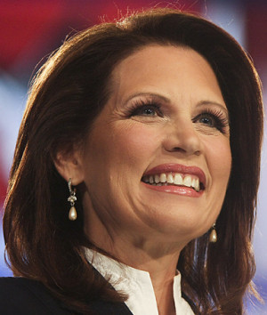 Minnesota representative Michele Bachmann at the CNN sponsored ...