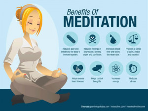 The medical benefits of meditation can result in healing for the three ...