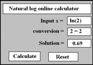 Natural logarithm Wallpaper