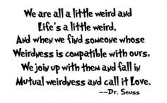 Seuss quote from a fellow lensmaster's wonderful lens on sweet things ...