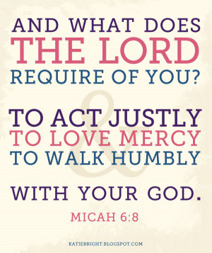 Quotes On Justice And Mercy