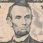 Abraham Lincoln on the 5 Dollar Bill