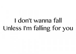 Falling for You Quotes for Him