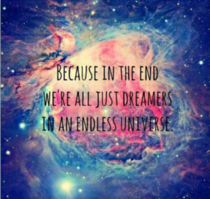 ... , dream, dreamer, endless, quote, quotes, text, the end, theend, tumb