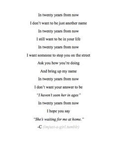 Just Want Someone To Love Me Quotes Tumblr ~ Just saying on ...