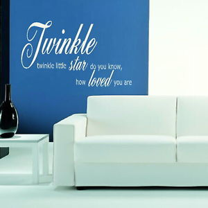 Twinkle-Little-Star-Kids-Quote-Large-Decal-Childrens-Wall-Sticker ...