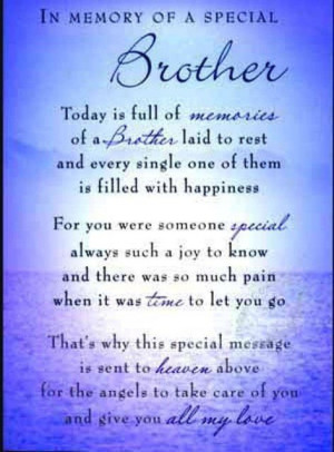 Brother I Miss You