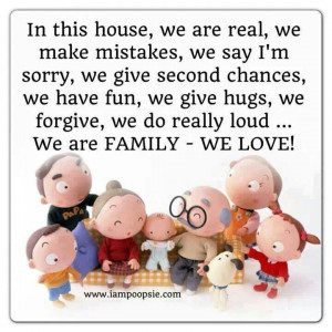 We are family-we love