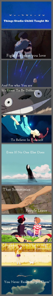 Things Studio Ghibli Taught Me [GIF set]
