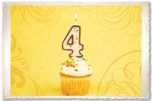 4th Anniversary to My Blog