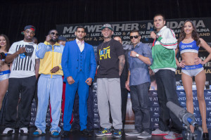 ... Mayweather-Marcos Maidana undercard press conference quotes & photos