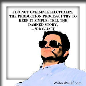 Quotes For Writers: Tom Clancy