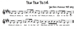 Paw Paw Patch - dance movements