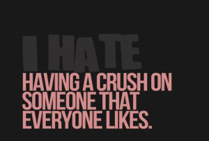 Boy Crush Crushes Hate Like...