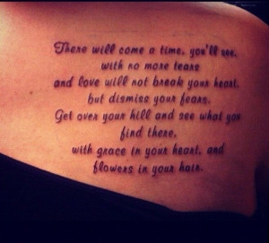 Looking at Mumford and sons quotes and tattoos.
