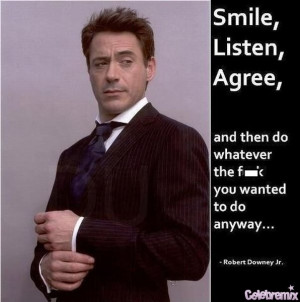 Sly Robert Downey Jr. Quote