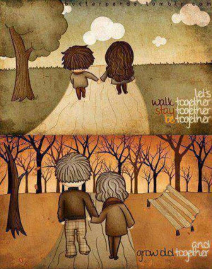 ... , reminiscing, talking about the old days and God's faithfulness