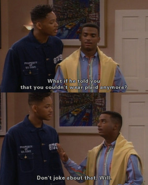 Fresh Prince of Bel Air Funny Quotes