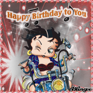 Bettyboop, Happy Birthday And